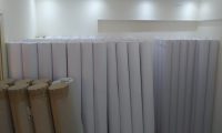 White paper rolls for the pattern plotter, imported materials, all sizes