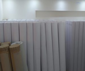 White paper rolls for the pattern plotter, imported materials, all sizes